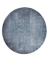 LINEN DARK BLUE ROUND