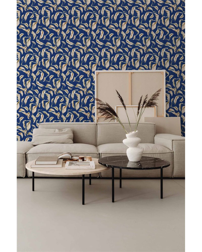 Moroccan Branches Blue A00911