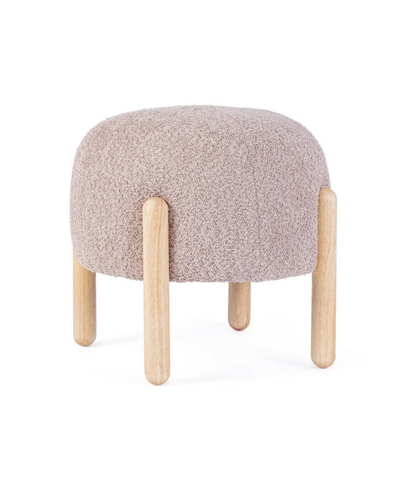 DAYLA STOOL ANTIQUE PINK