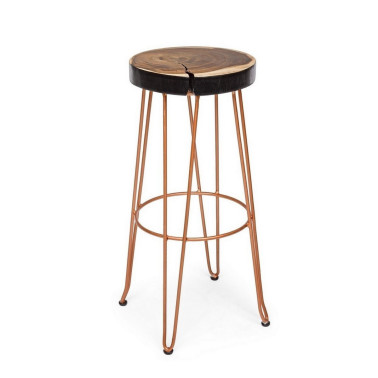 RAKEL COPPER BAR STOOL