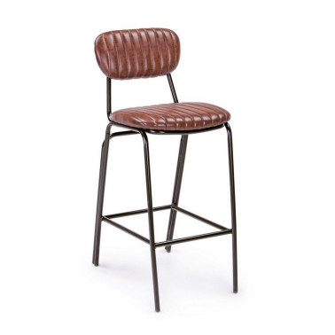 BAR STOOL DEBBIE ORANGE OSC.VINTAGE