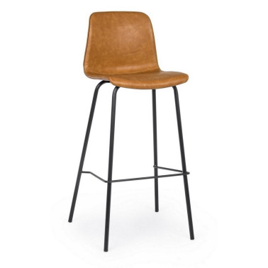 BAR STOOL KYRA PU VINTAGE LEATHER