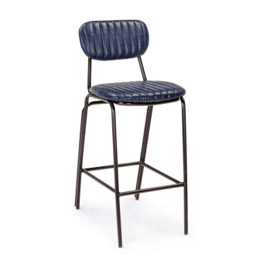 VINTAGE BLUE DEBBIE BAR STOOL