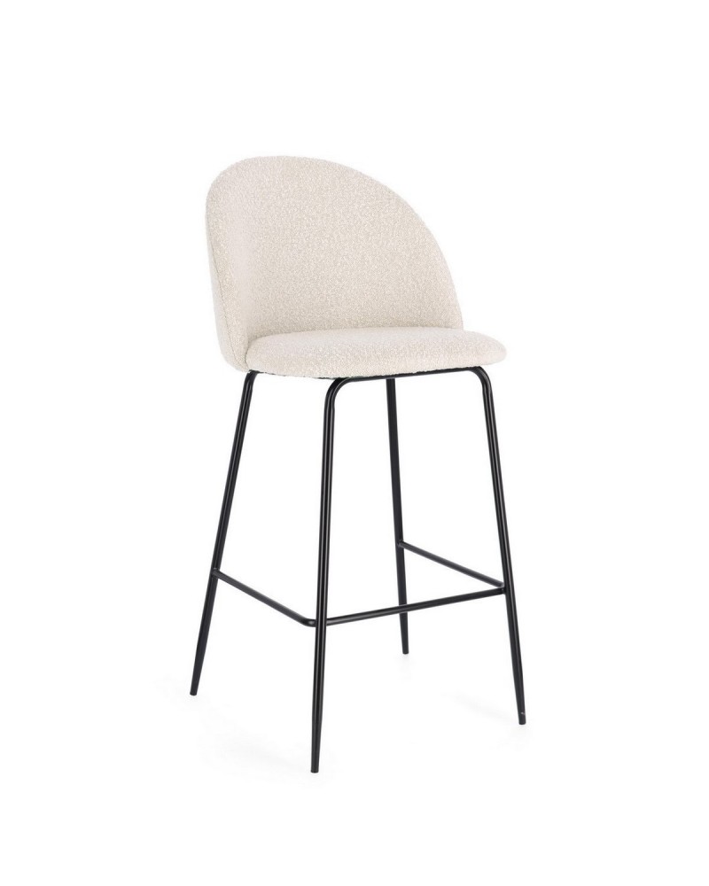 BAR STOOL CARRY BLACK-IVORY