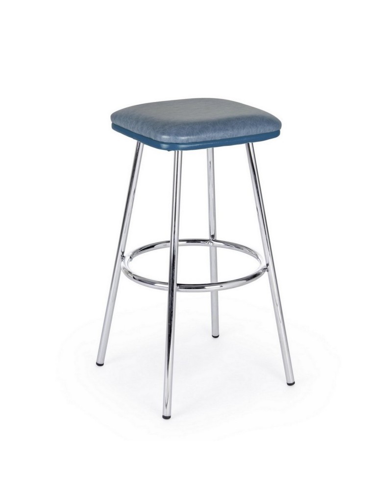 BAR STOOL AGNES DARK BLUE