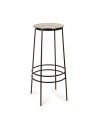 AMIRA BAR STOOL GOLD H77