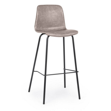 BAR STOOL KYRA PU BEIGE VINTAGE BEIGE