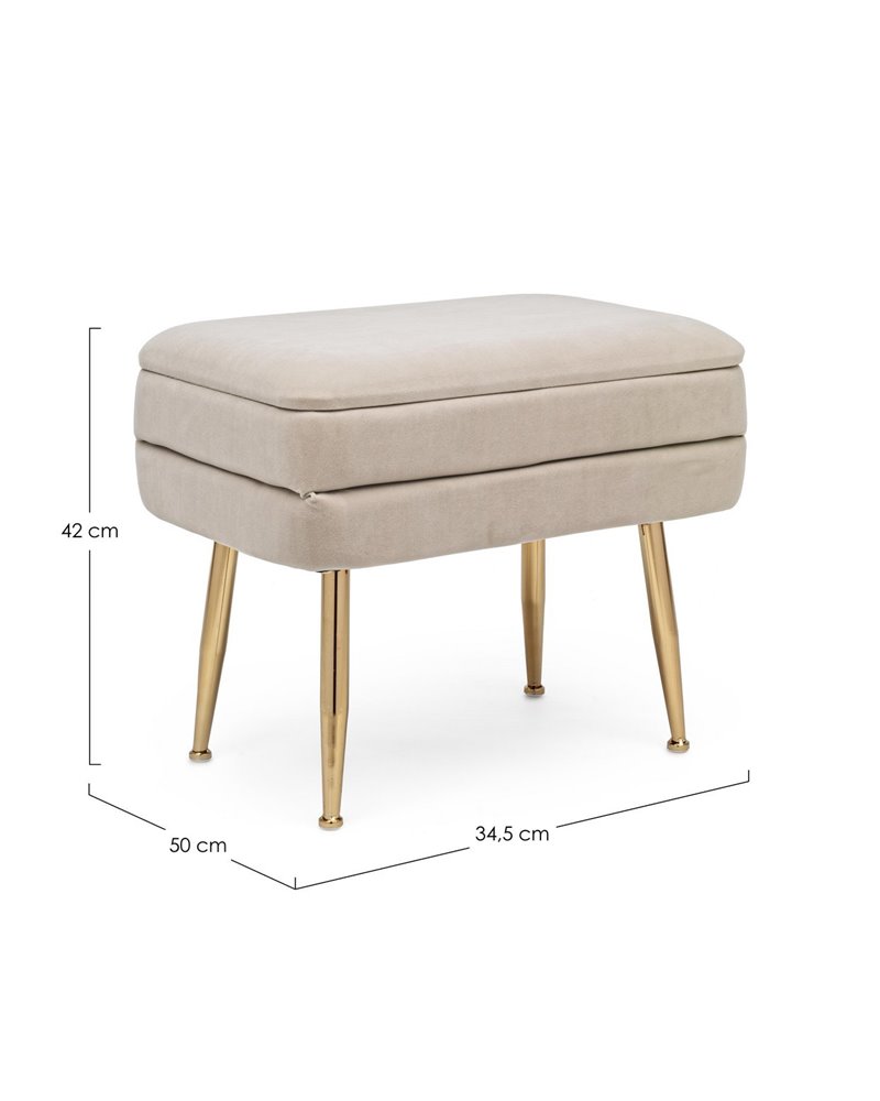 BANCO INDIVIDUAL CONT. PAVLINA BEIGE