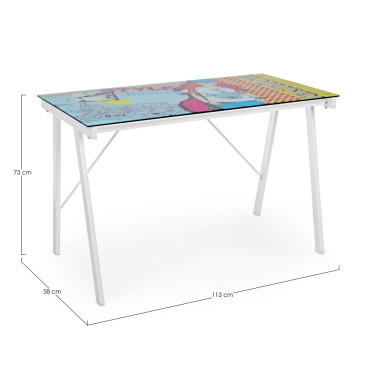 DESK YOUNG CARTOON 113X58