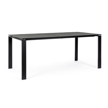 TABLE BENJAMIN ANTHRACITE 180X90