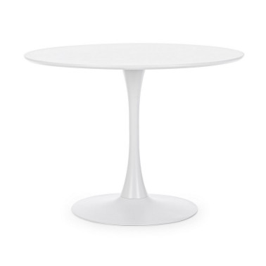 TABLE BLOOM BLANC D100