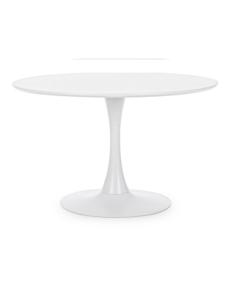 BLOOM TABLE WHITE D120