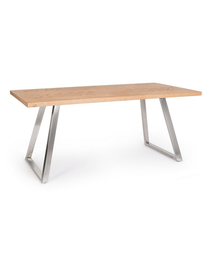 DUKAT TABLE 180X90 STAINLESS STEEL