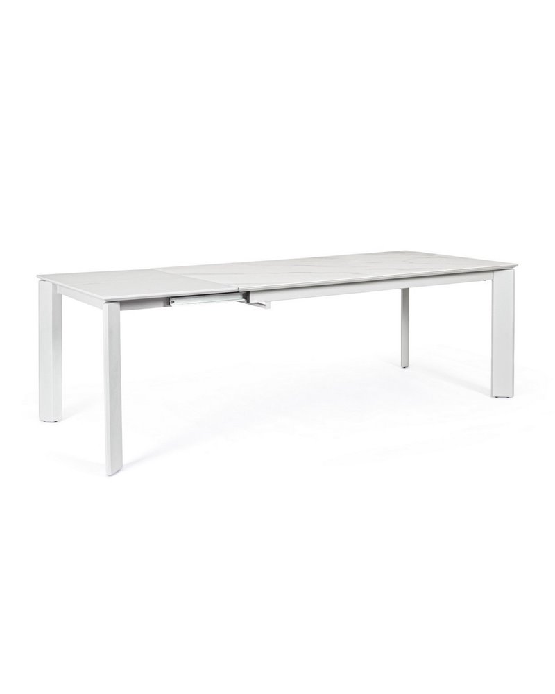 EXT TABLE BRIVA WHITE-GREY CL 160-220X90