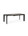 EXT TABLE BRIVA GRAY-BLACK 140-200X90