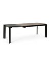 EXT TABLE BRIVA GRAY-BLACK 160-220X90