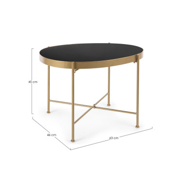 COFFEE TABLE RASHIDA GOLD...