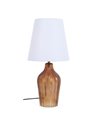 GLEAMING TABLE LAMP BROWN H62