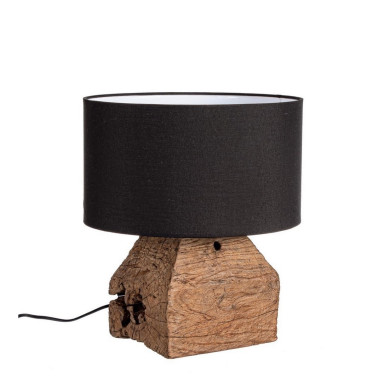 TABLE LAMP LUMEN BLACK H40