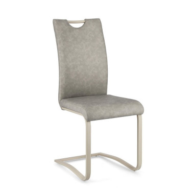 SILLA KENNETH PU GRIS PALOMA