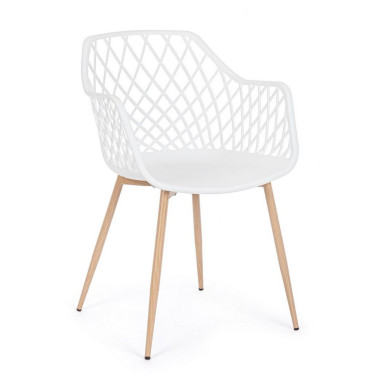 SILLA OPTIK BLANCO