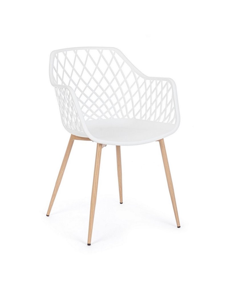 SILLA OPTIK BLANCO