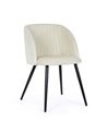 SILLA QUEEN VELVET BLANCO