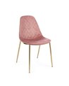 SILLA TERRY TERCIOPELO ROSA