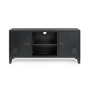 TV CABINET 2P CAMBRIDGE BLACK