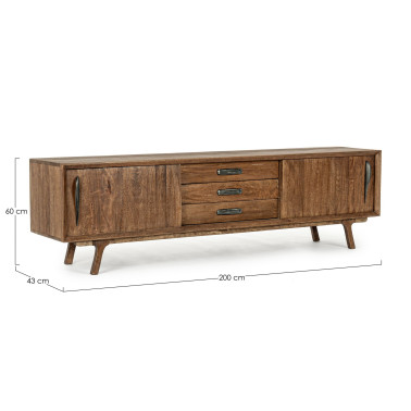 TV CABINET 2P-3C SHERMAN