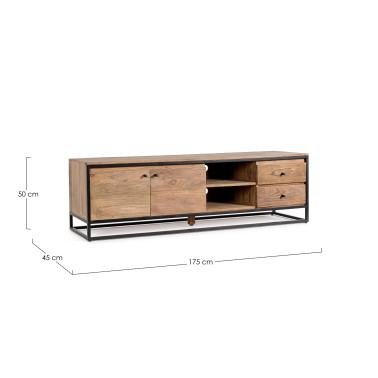 TV CABINET 2P-2CAJ NARTAN