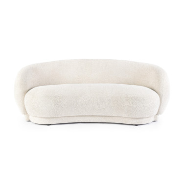 SOFA 2PL WHITE KEY