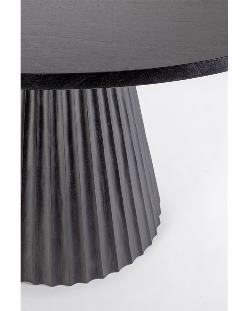 TABLE ORISSA NOIR D120