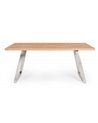 DUKAT TABLE 180X90 STAINLESS STEEL