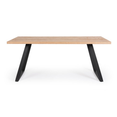 DUKAT TABLE 180X90 BLACK