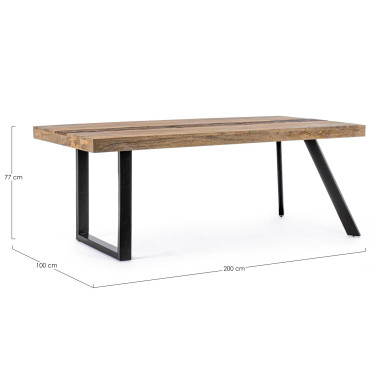 TABLE MANCHESTER 200X100