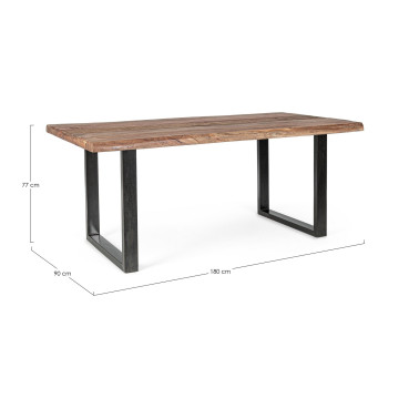 NOTTINGHAM TABLE 180X90