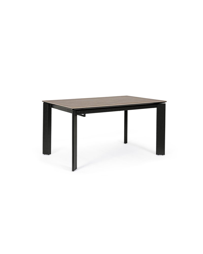 EXT TABLE BRIVA GRAY-BLACK 140-200X90