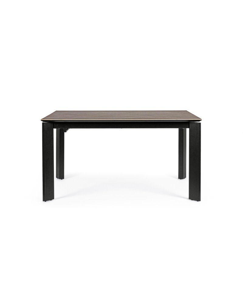 EXT TABLE BRIVA GRAY-BLACK 140-200X90