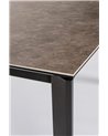 EXT TABLE BRIVA GRAY-BLACK 140-200X90