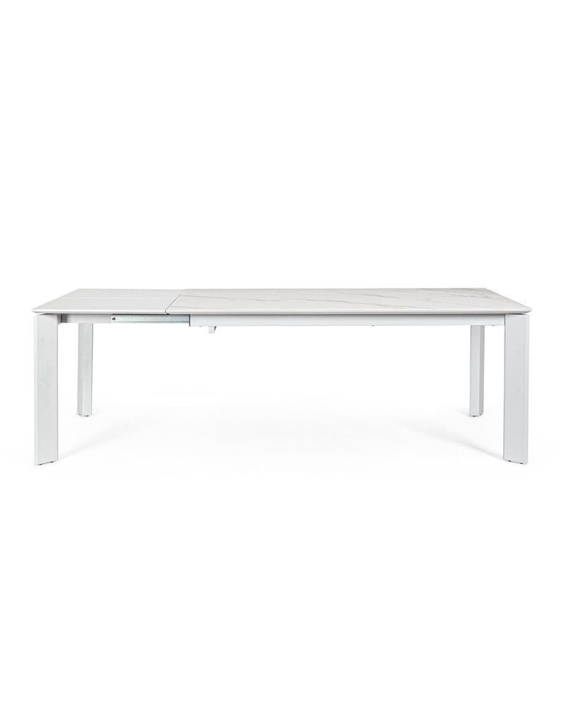 EXT TABLE BRIVA WHITE-GREY CL 160-220X90