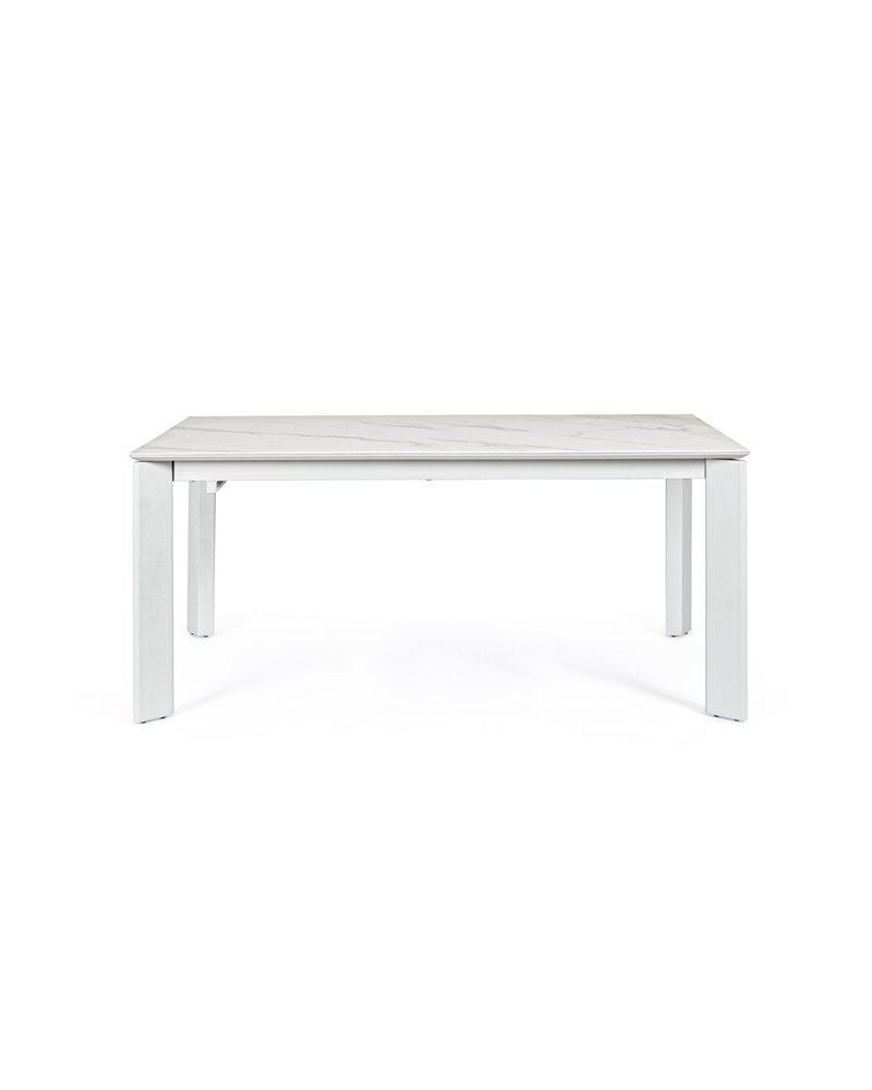 EXT TABLE BRIVA WHITE-GREY CL 160-220X90