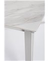 EXT TABLE BRIVA WHITE-GREY CL 160-220X90