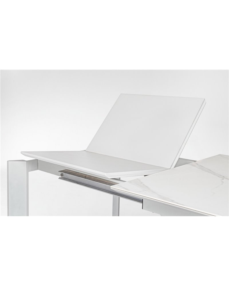 EXT TABLE BRIVA WHITE-GREY CL 160-220X90