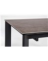 EXT TABLE BRIVA GRAY-BLACK 160-220X90