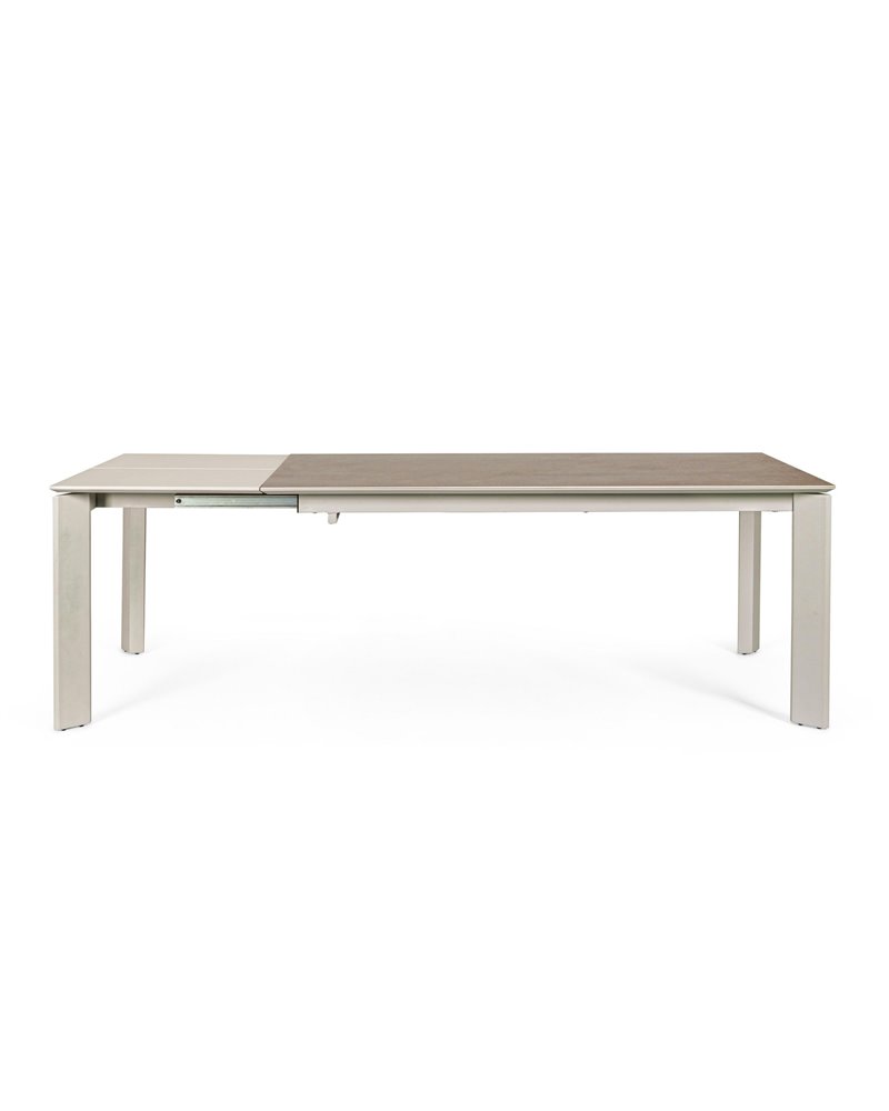 EXT TABLE BRIVA GRAY-VISON 160-220X90