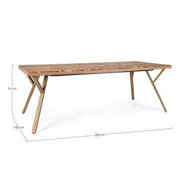 RAIDA TABLE 220X100