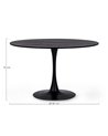 BLACK BLOOM TABLE D120