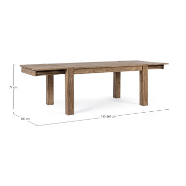 EXT SALFORD TABLE 160-260X100