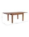 TABLE EXT. CHATEAUX 120-160-200X90